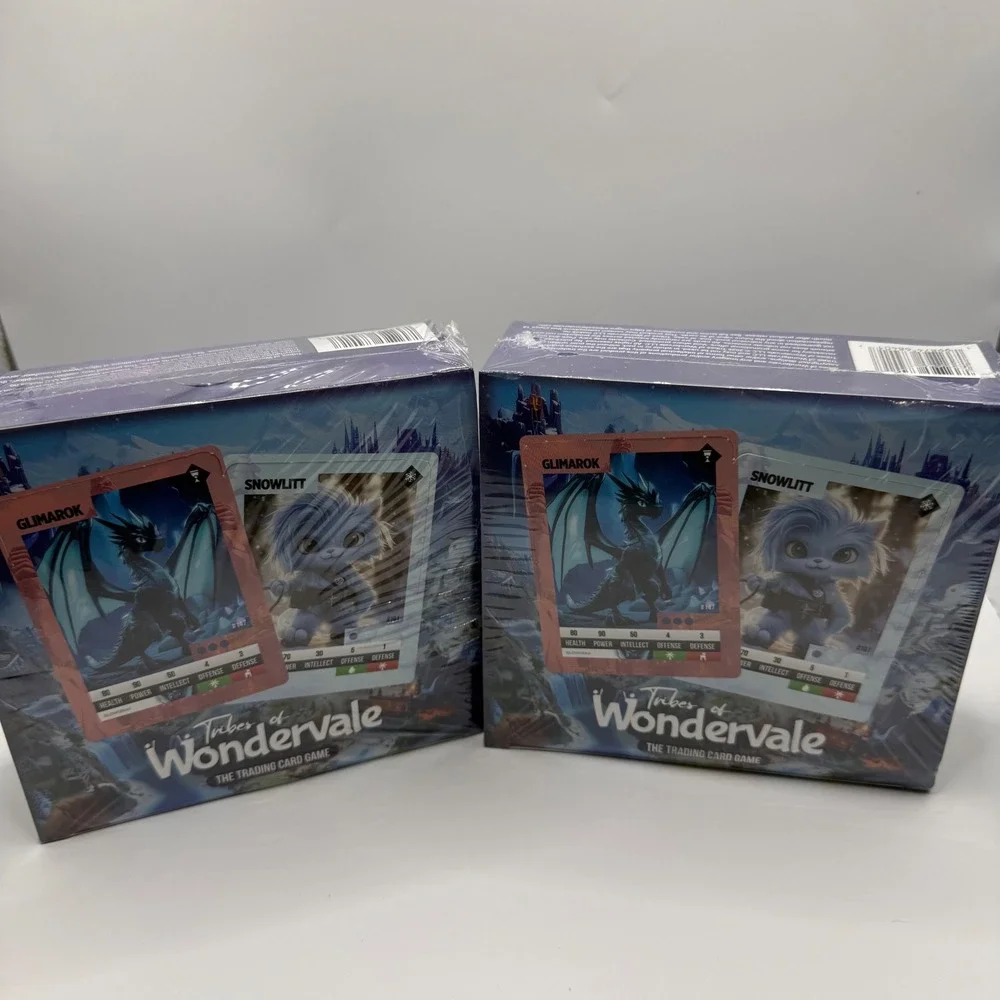 Tribes of Wondervale TCG Booster Box Lot of 2 Factory Sealed 20 Packs Each
